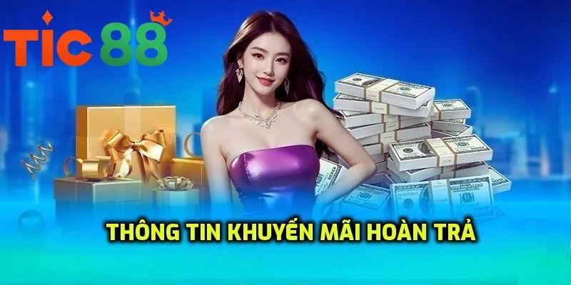 Khuyến mãi TIC88 hoàn trả không giới hạn Khuyến mãi TIC88 hoàn trả không giới hạn